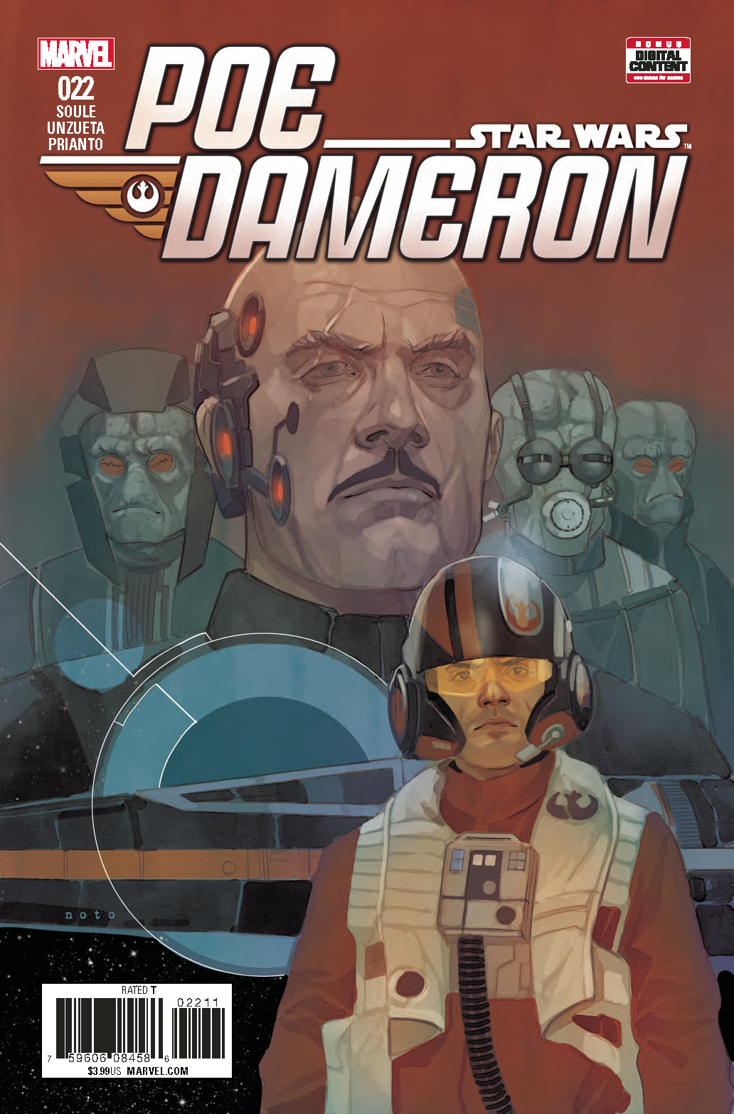STAR WARS POE DAMERON #22 COVER