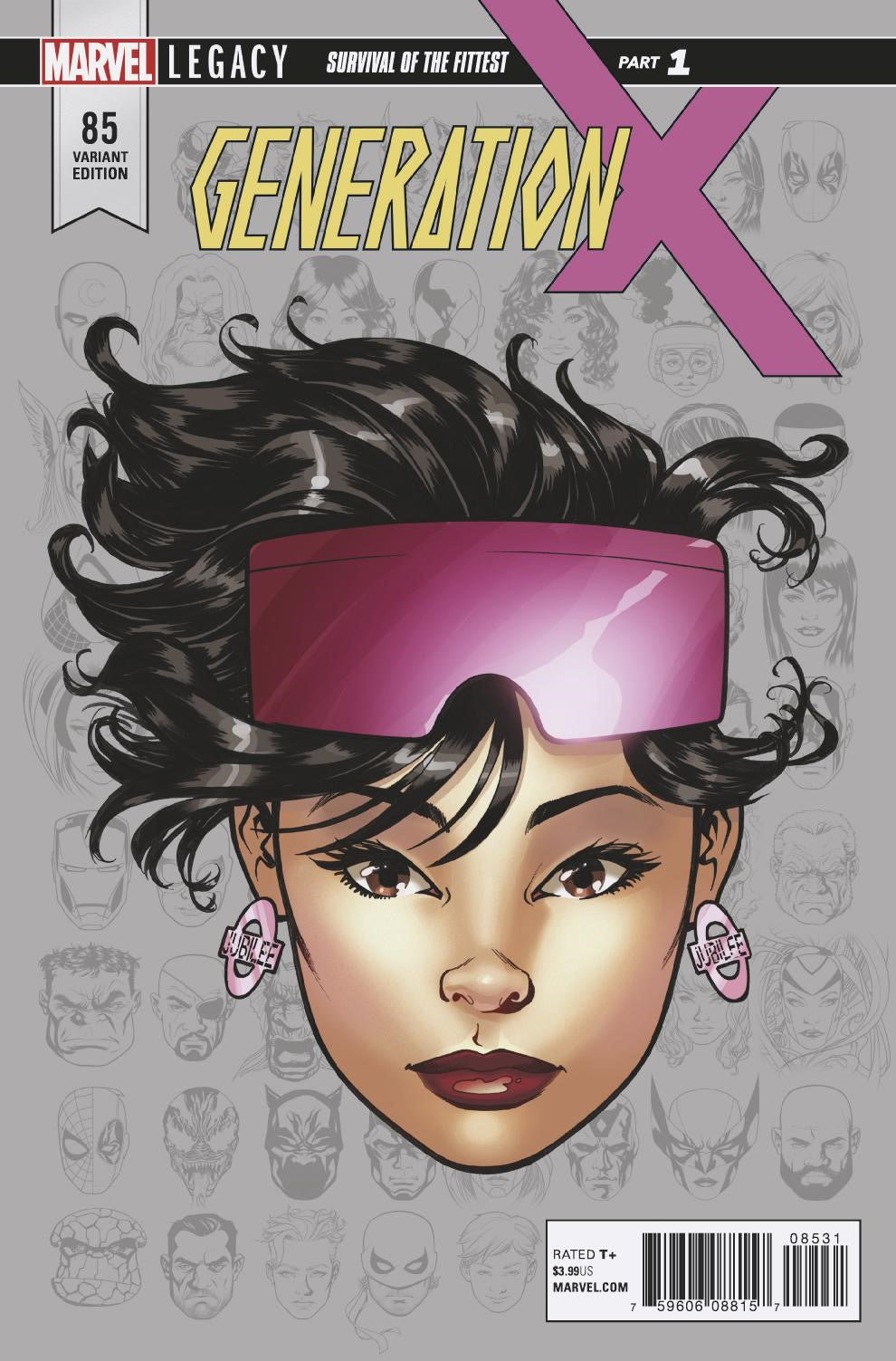 GENERATION X #85 MCKONE LEGACY HEADSHOT VAR COVER