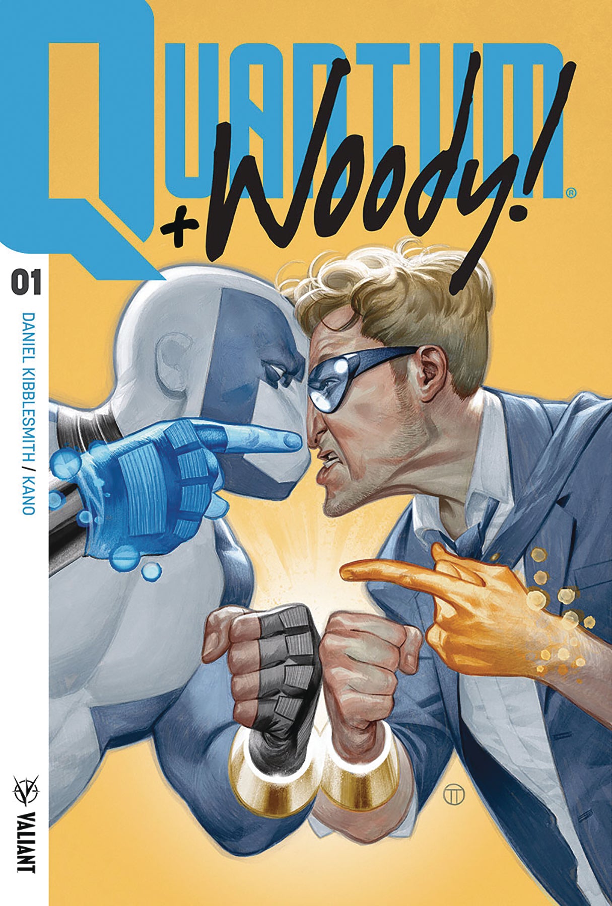 QUANTUM & WOODY (2017) #1 CVR A TEDESCO (NET) COVER