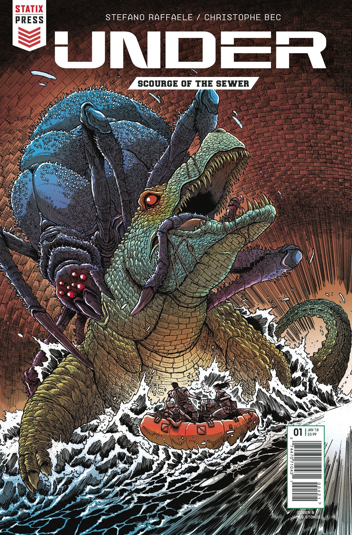 UNDER (STATIX) #1 (OF 2) CVR A STOKOE COVER