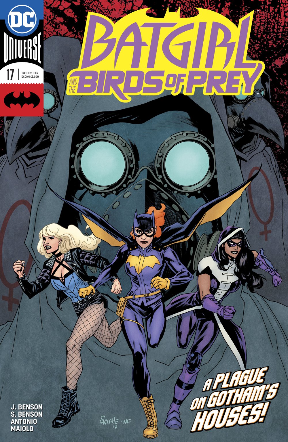 BATGIRL AND THE BIRDS OF PREY #17 COVER