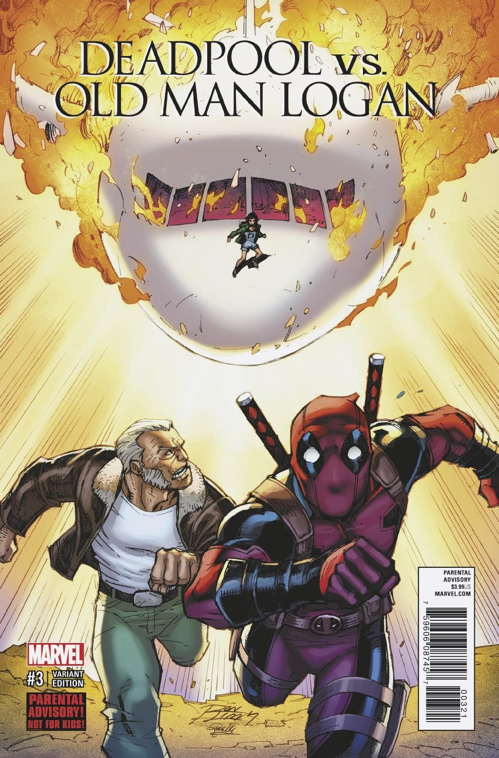 DEADPOOL VS OLD MAN LOGAN #3 (OF 5) LIM VAR COVER