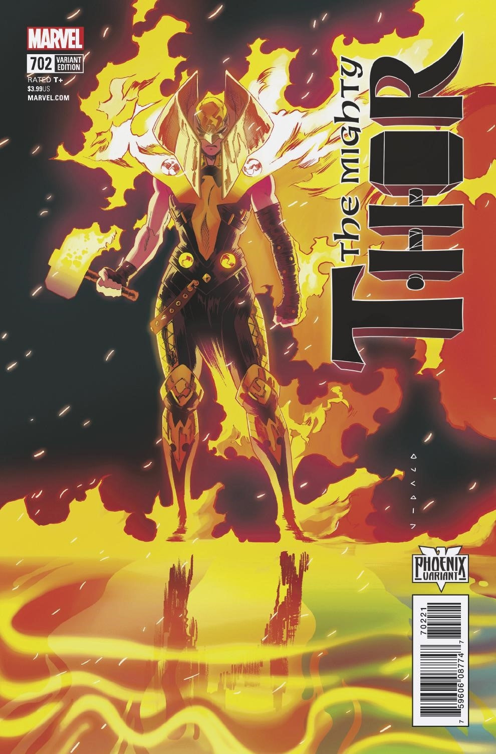 MIGHTY THOR #702 ANKA PHOENIX VAR LEG COVER