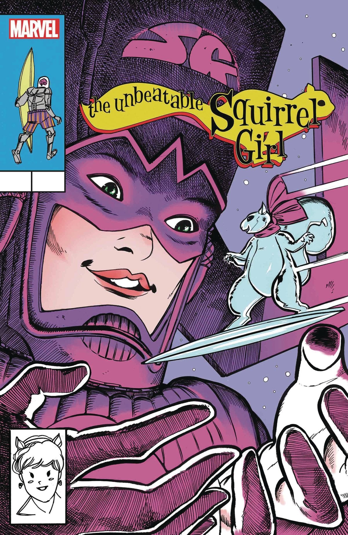UNBEATABLE SQUIRREL GIRL #27 FISH LH VAR LEG COVER