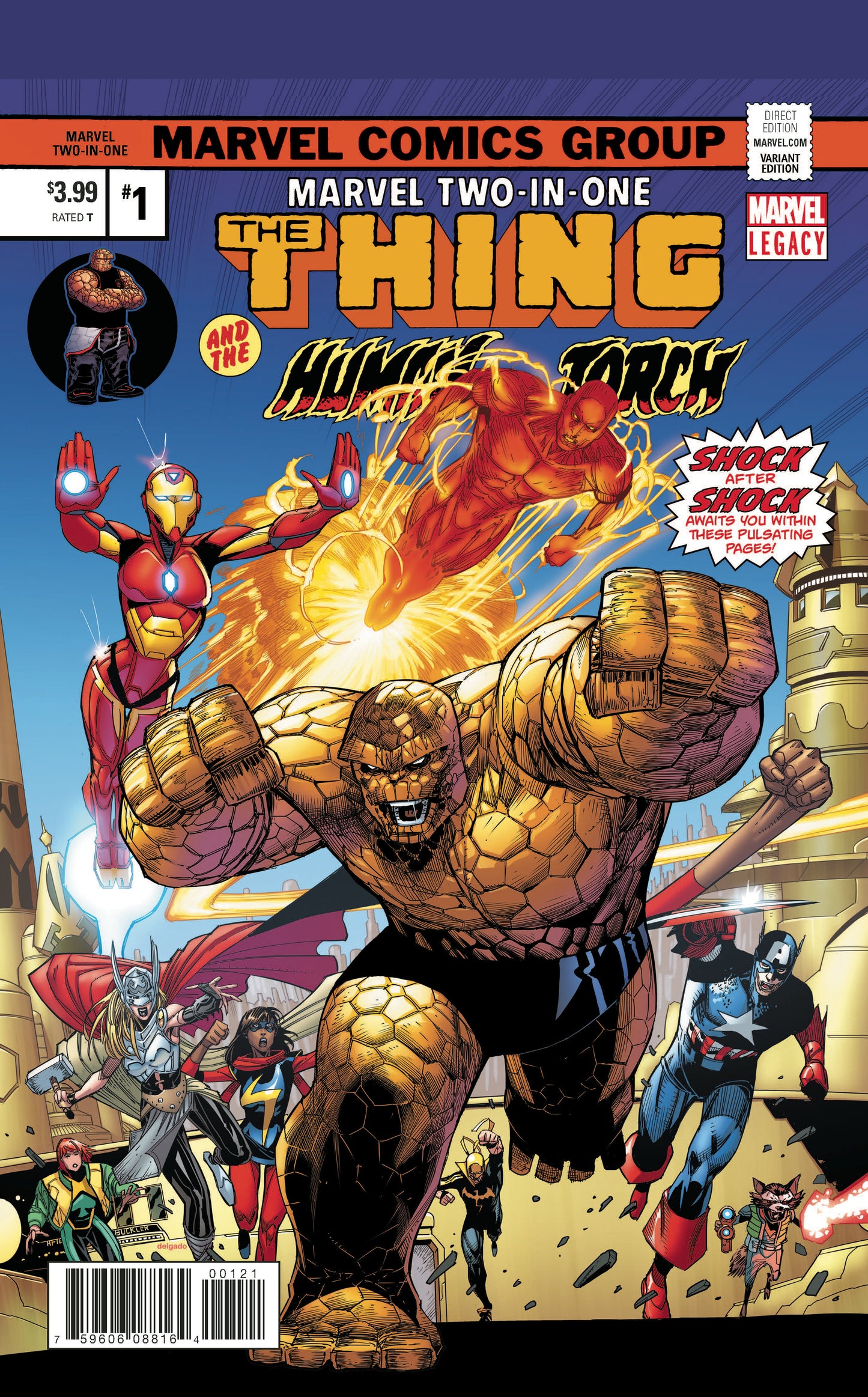 MARVEL TWO-IN-ONE #1 MALIN LHVAR LEG COVER