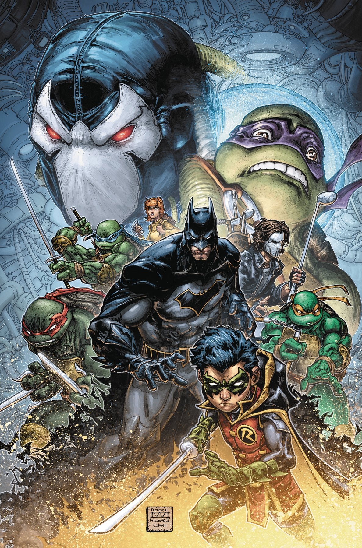 BATMAN TEENAGE MUTANT NINJA TURTLES II #1 (OF 6) COVER