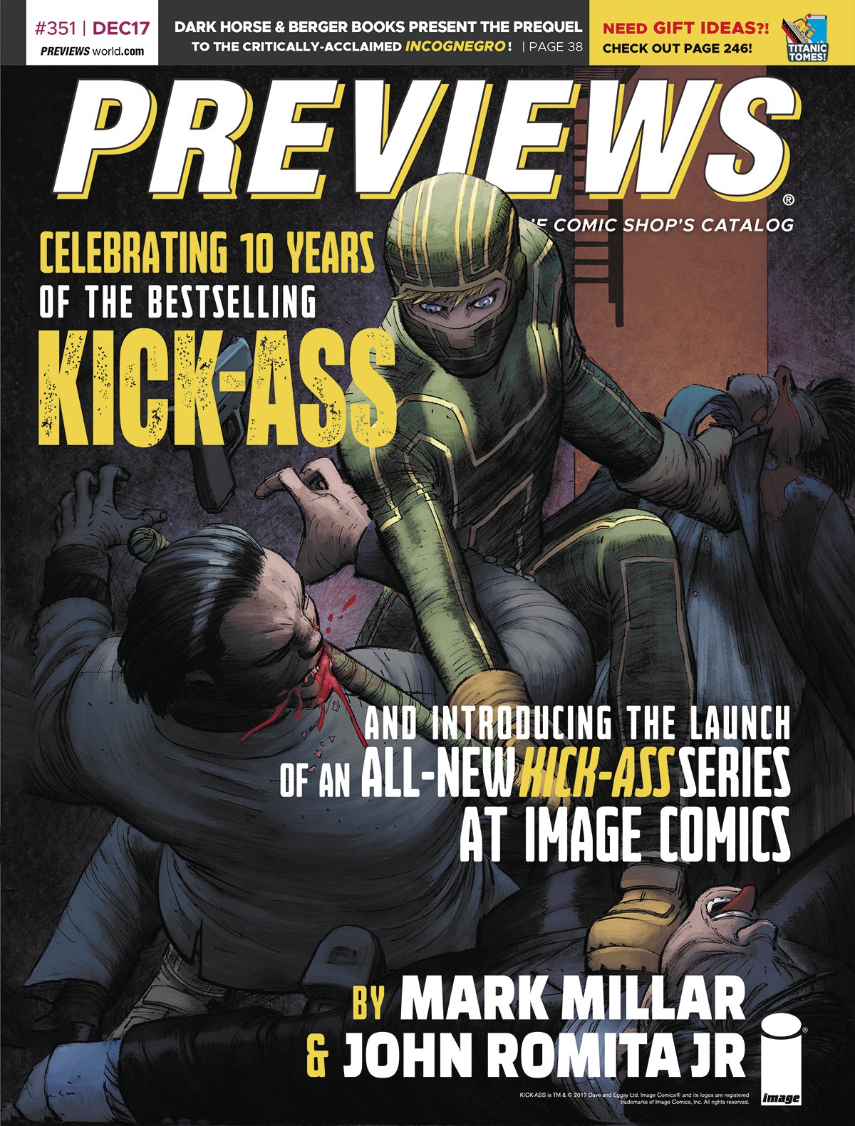 PREVIEWS #351 DECEMBER 2017 COVER