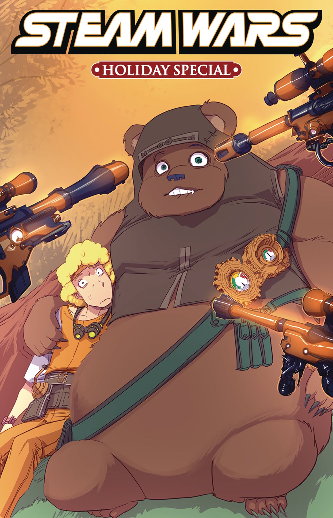 STEAM WARS HOLIDAY SPECIAL #3 COVER