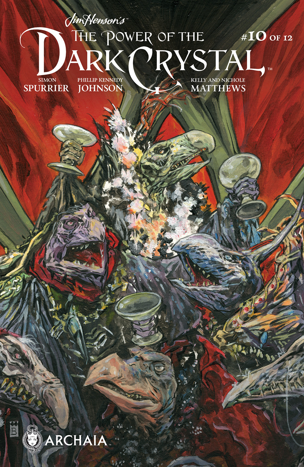 JIM HENSON POWER OF DARK CRYSTAL #10 (OF 12) COVER