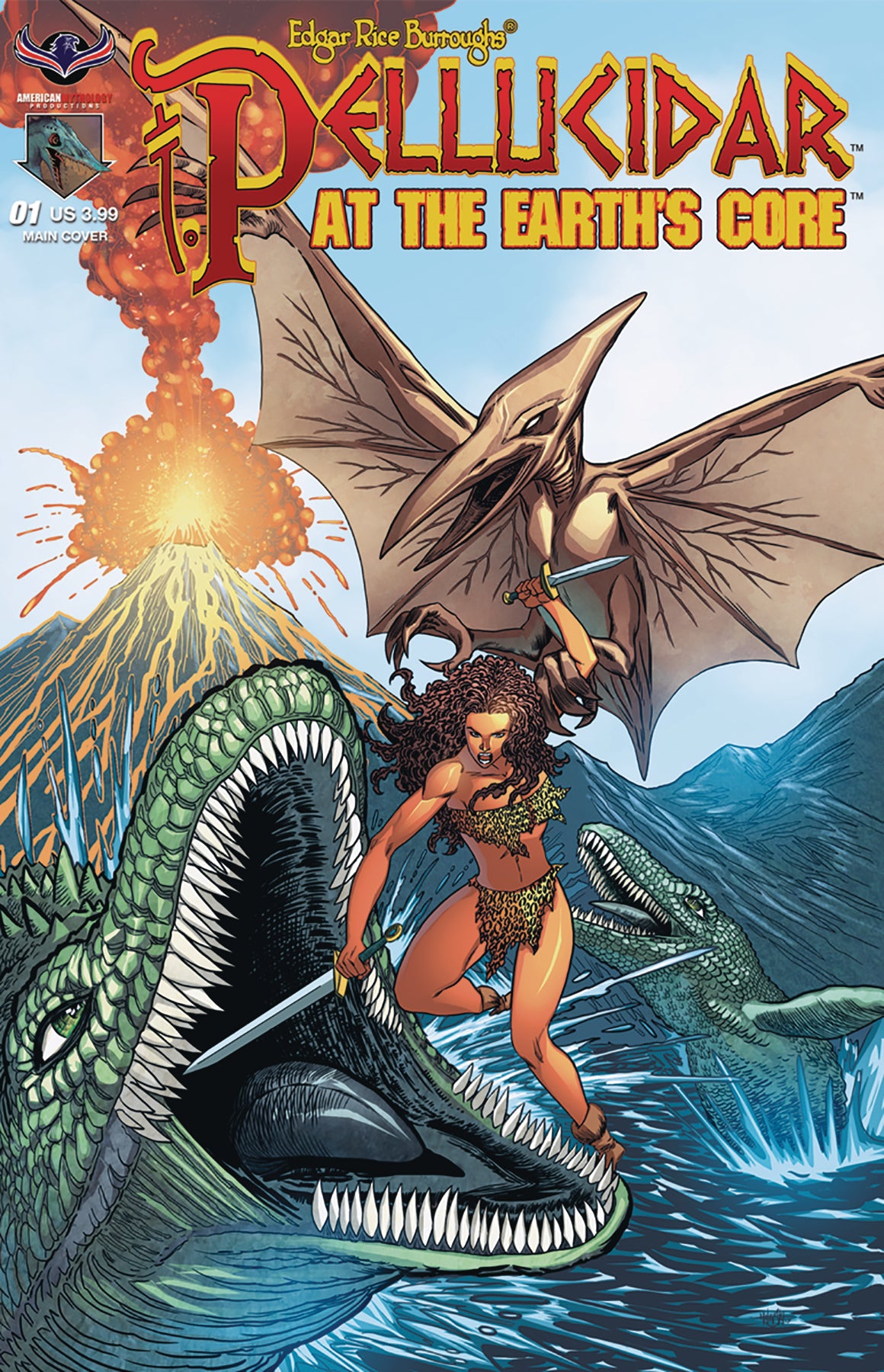 PELLUCIDAR AT EARTHS CORE #1 CVR A HILINSKI COVER