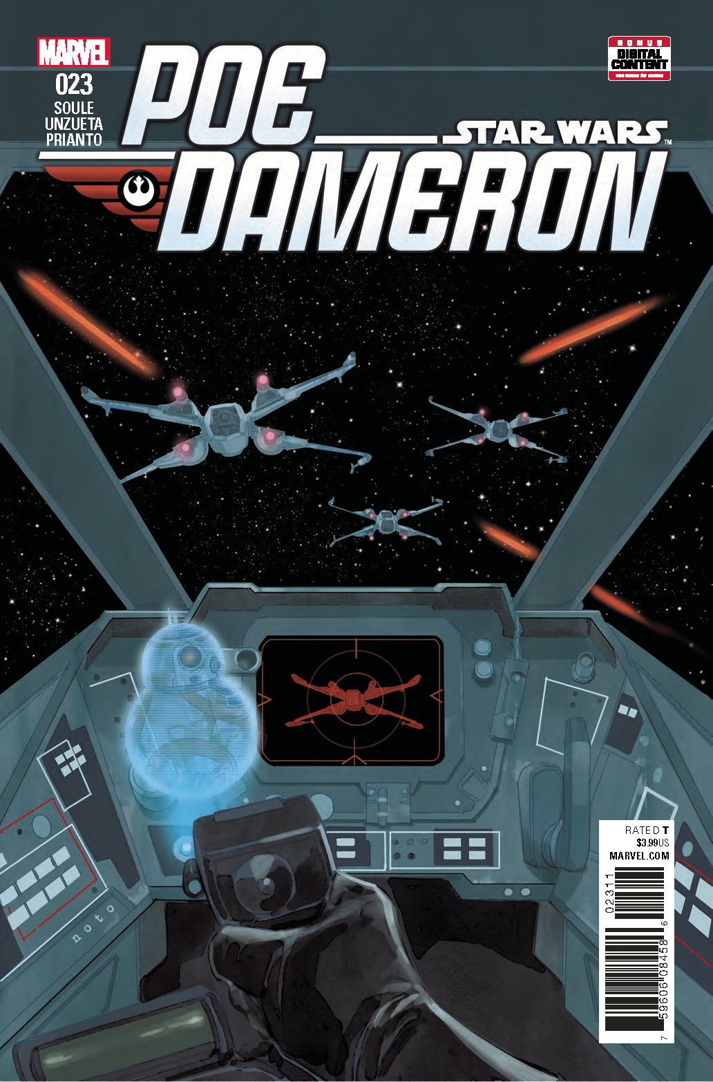 STAR WARS POE DAMERON #23 COVER