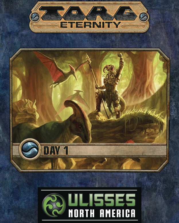 TORG ETERNITY RPG DAY ONE HCCOVER