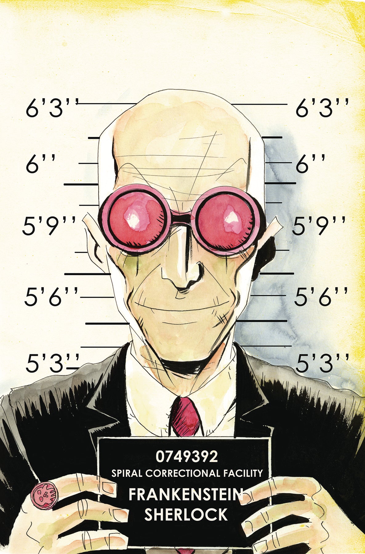 SHERLOCK FRANKENSTEIN & LEGION OF EVIL #4 (OF 4) LEMIRE VAR COVER