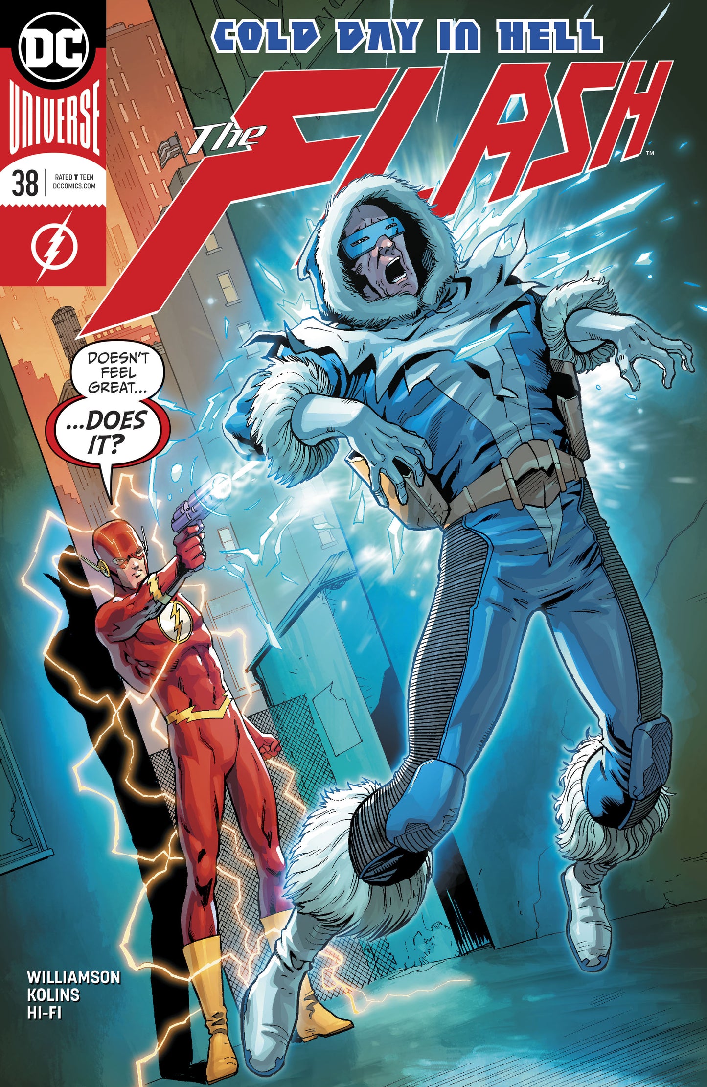 FLASH #38 COVER