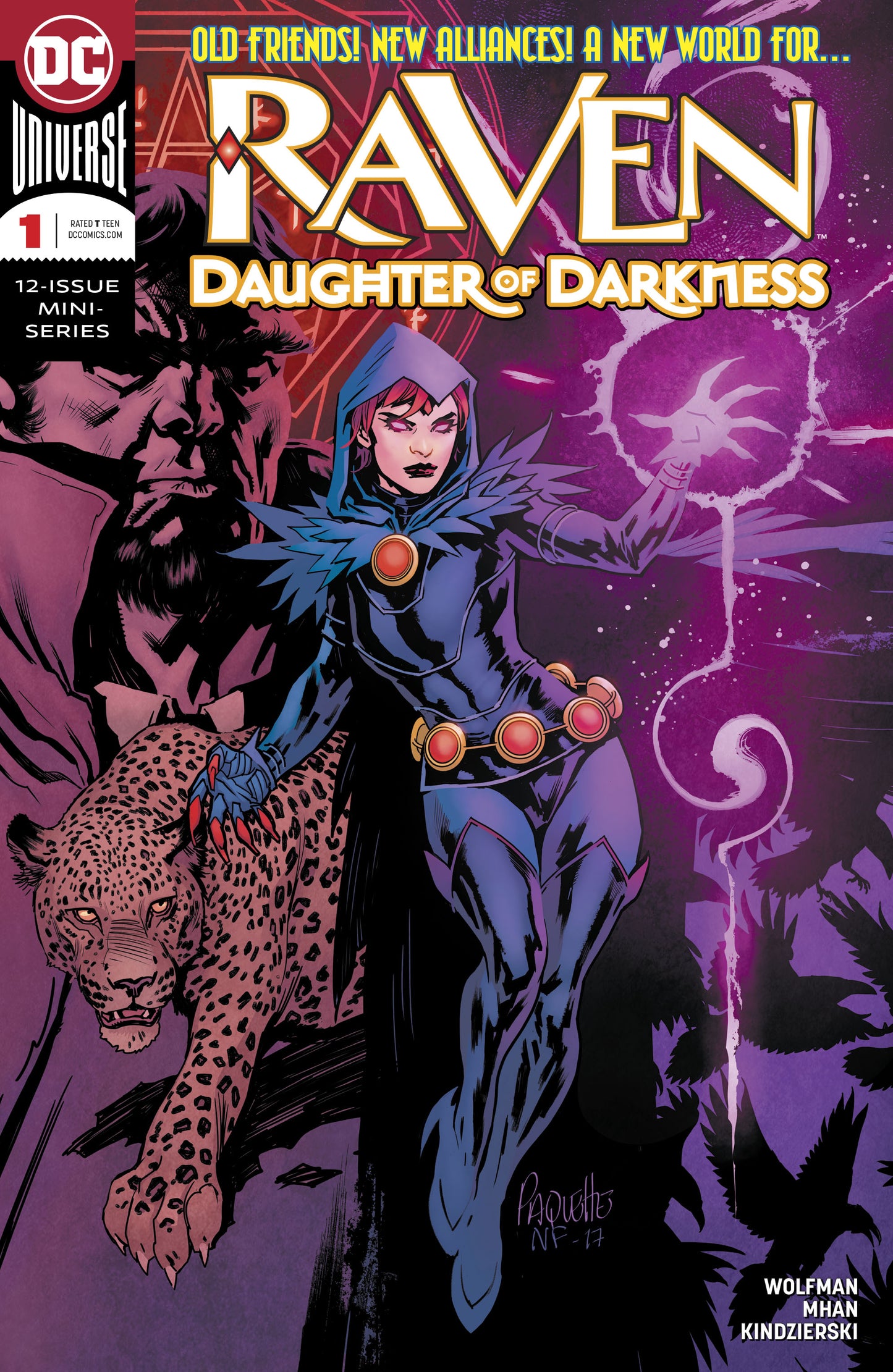 RAVEN DAUGHTER OF DARKNESS #1 (OF 12) COVER