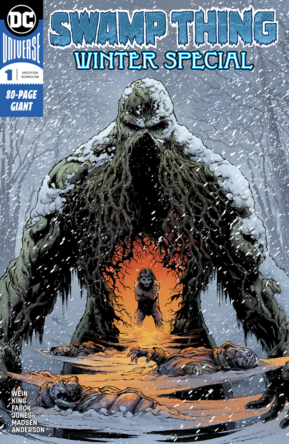 SWAMP THING WINTER SPECIAL #1 COVER