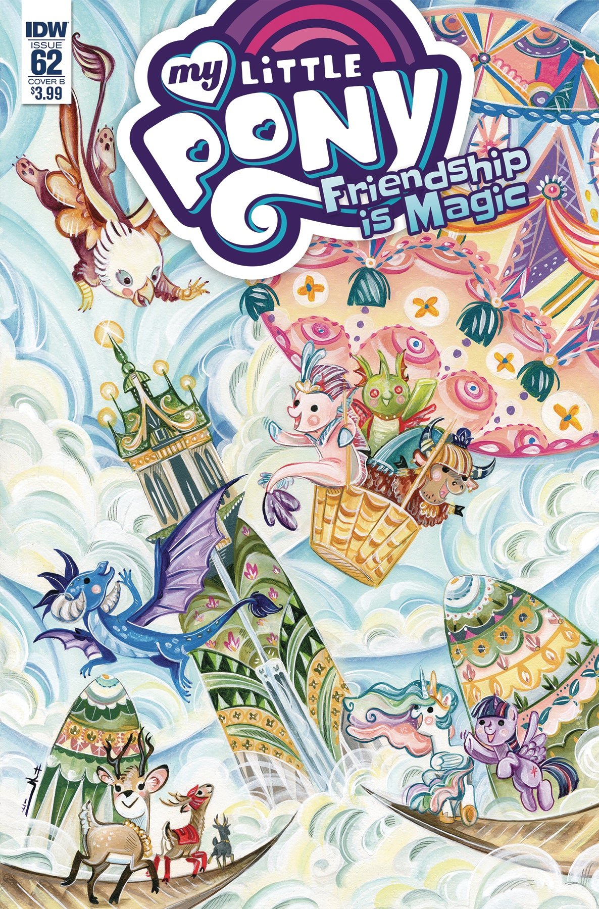 MY LITTLE PONY FRIENDSHIP IS MAGIC #62 CVR B RICHARD COVER