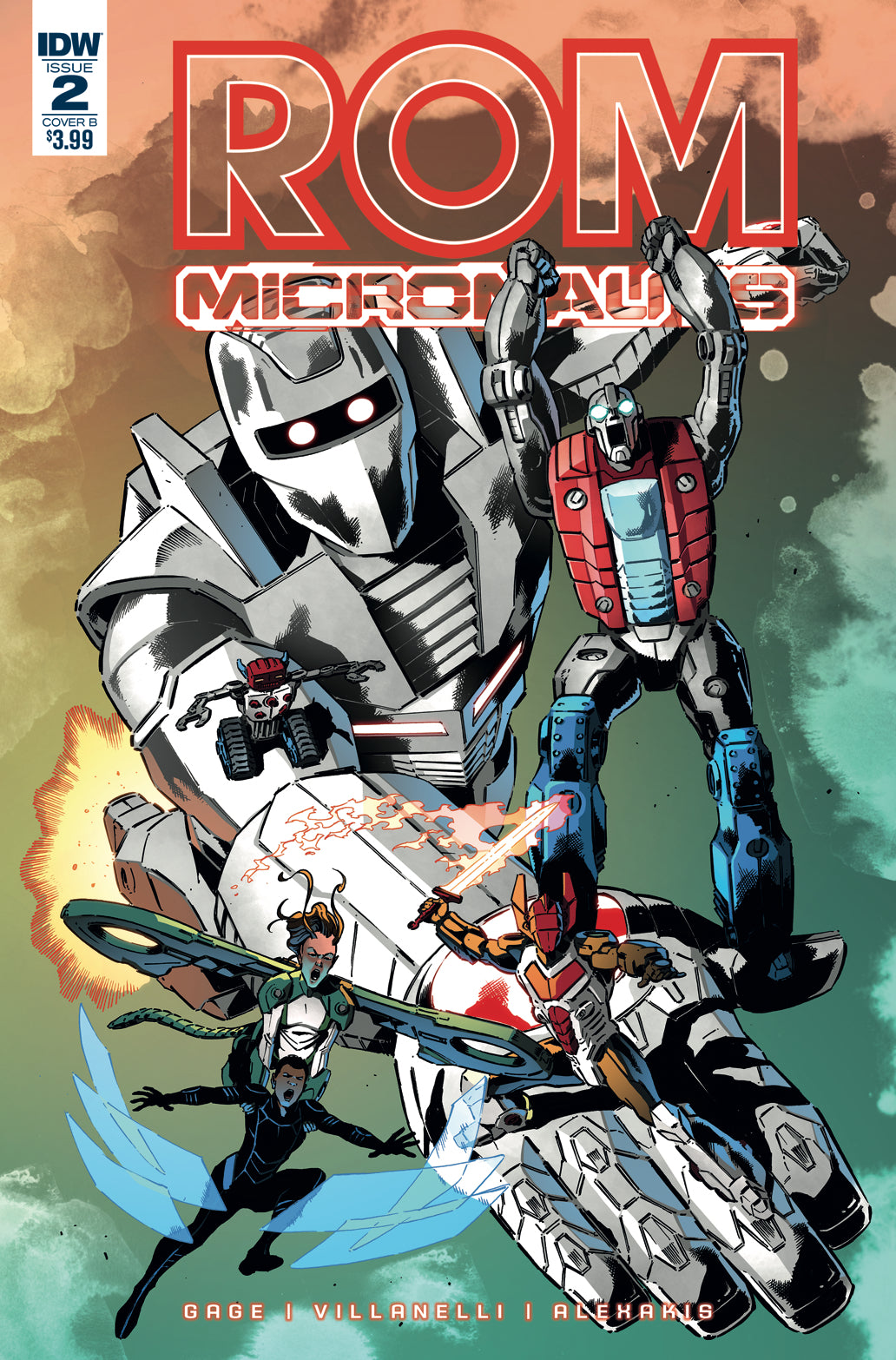 ROM & THE MICRONAUTS #2 (OF 5) CVR B GALLANT COVER