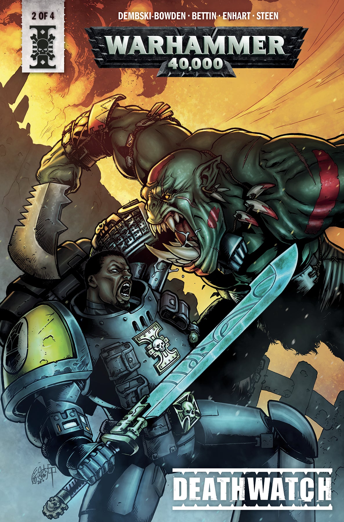 WARHAMMER 40000 DEATHWATCH #2 (OF 4) CVR B BETTIN COVER