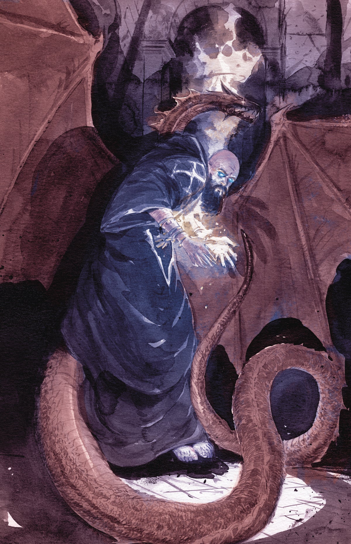 RASPUTIN VOICE OF DRAGON #4 (OF 5) DEL RAY VAR COVER