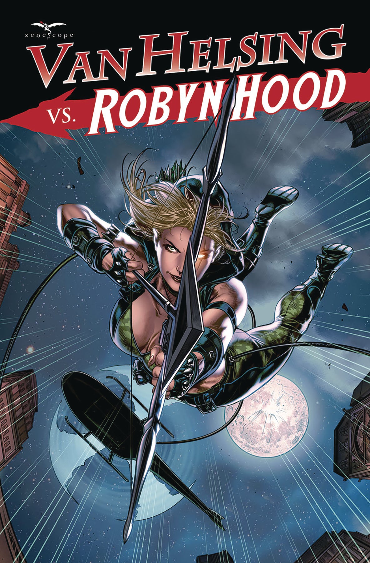 VAN HELSING VS ROBYN HOOD #2 (OF 4) CVR A WHITE COVER
