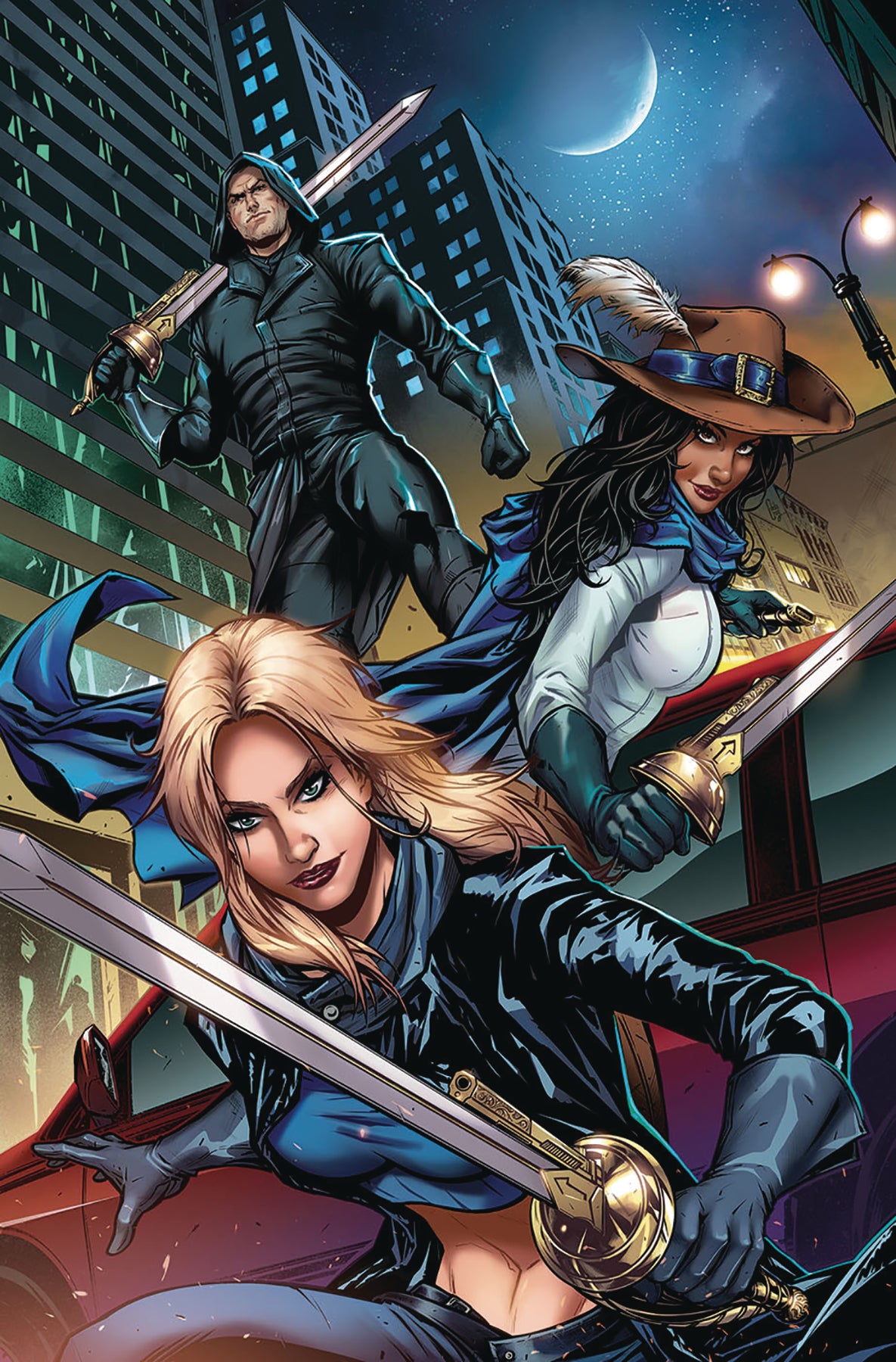 MUSKETEERS #1 (OF 5) CVR A RIVEIRO COVER