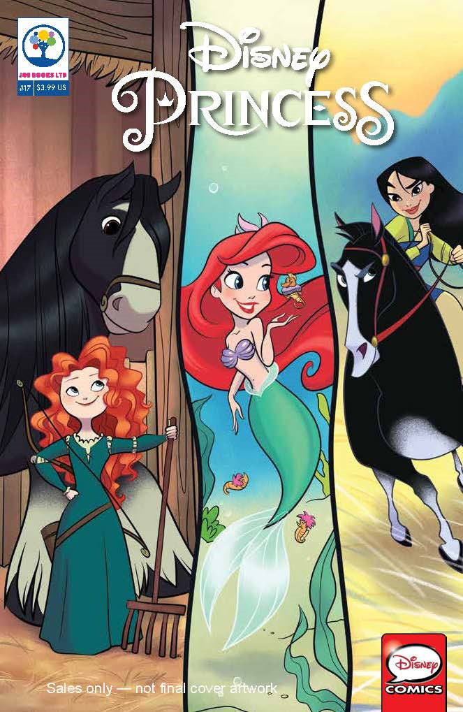DISNEY PRINCESS #17 COVER