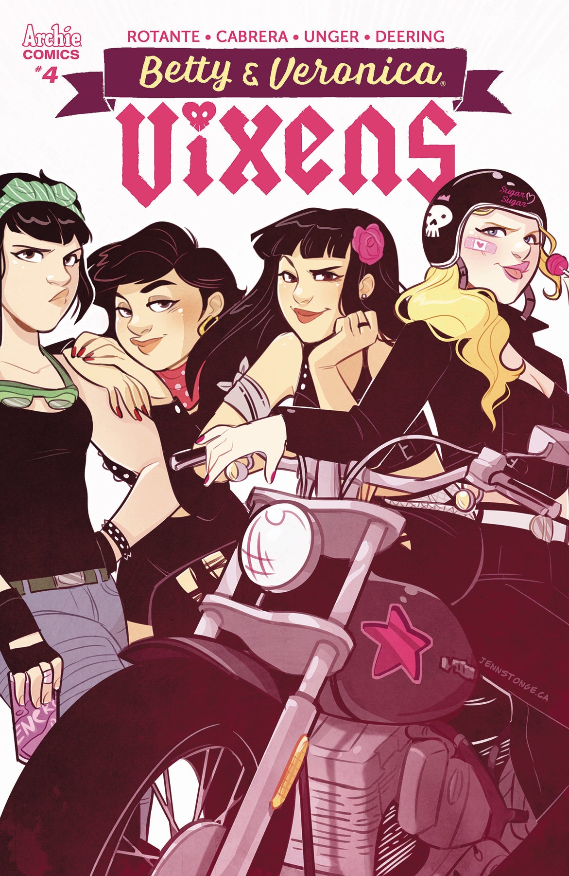 BETTY AND VERONICA VIXENS #4 CVR C ST ONGE COVER