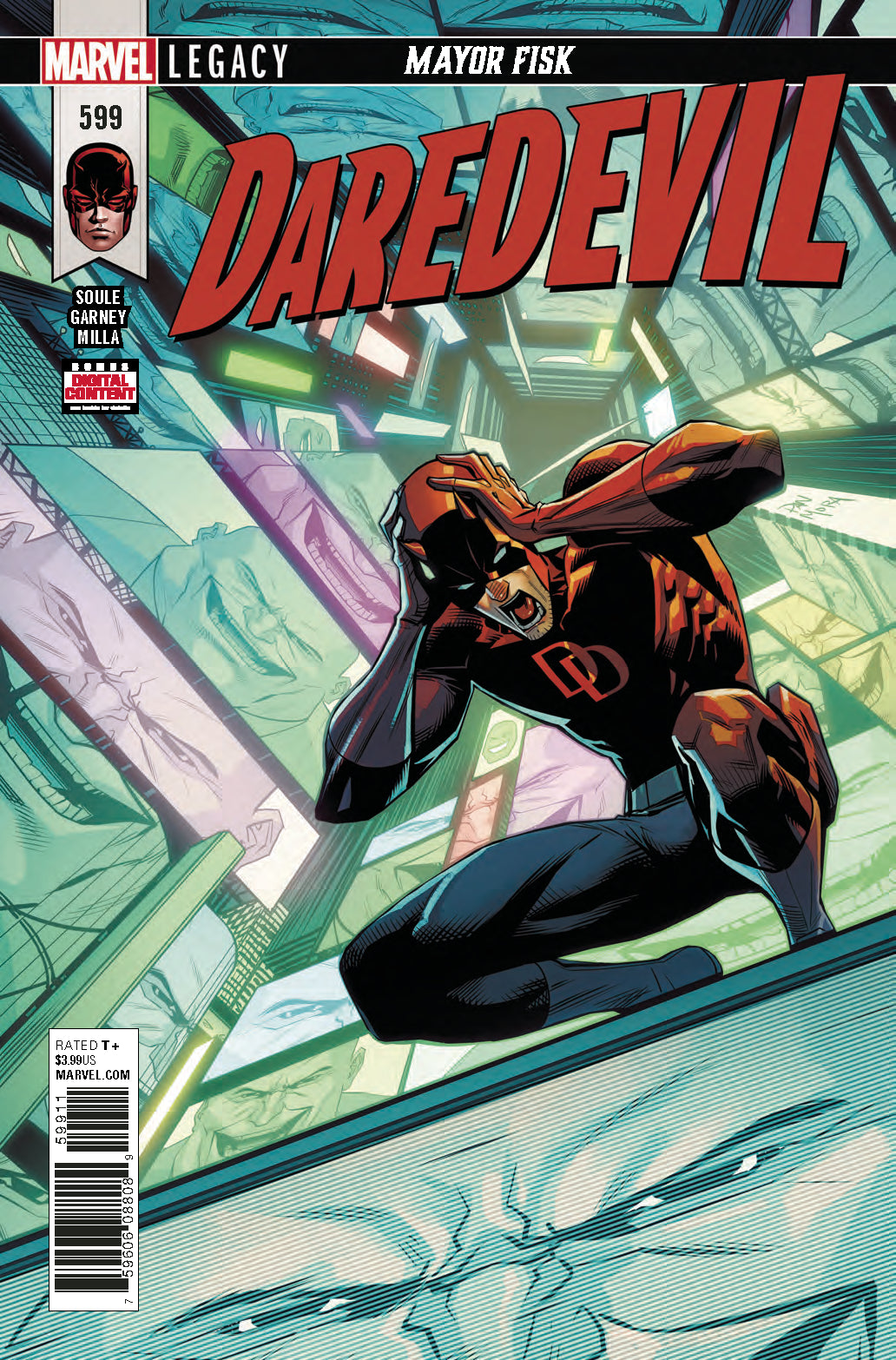 DAREDEVIL #599 LEG COVER