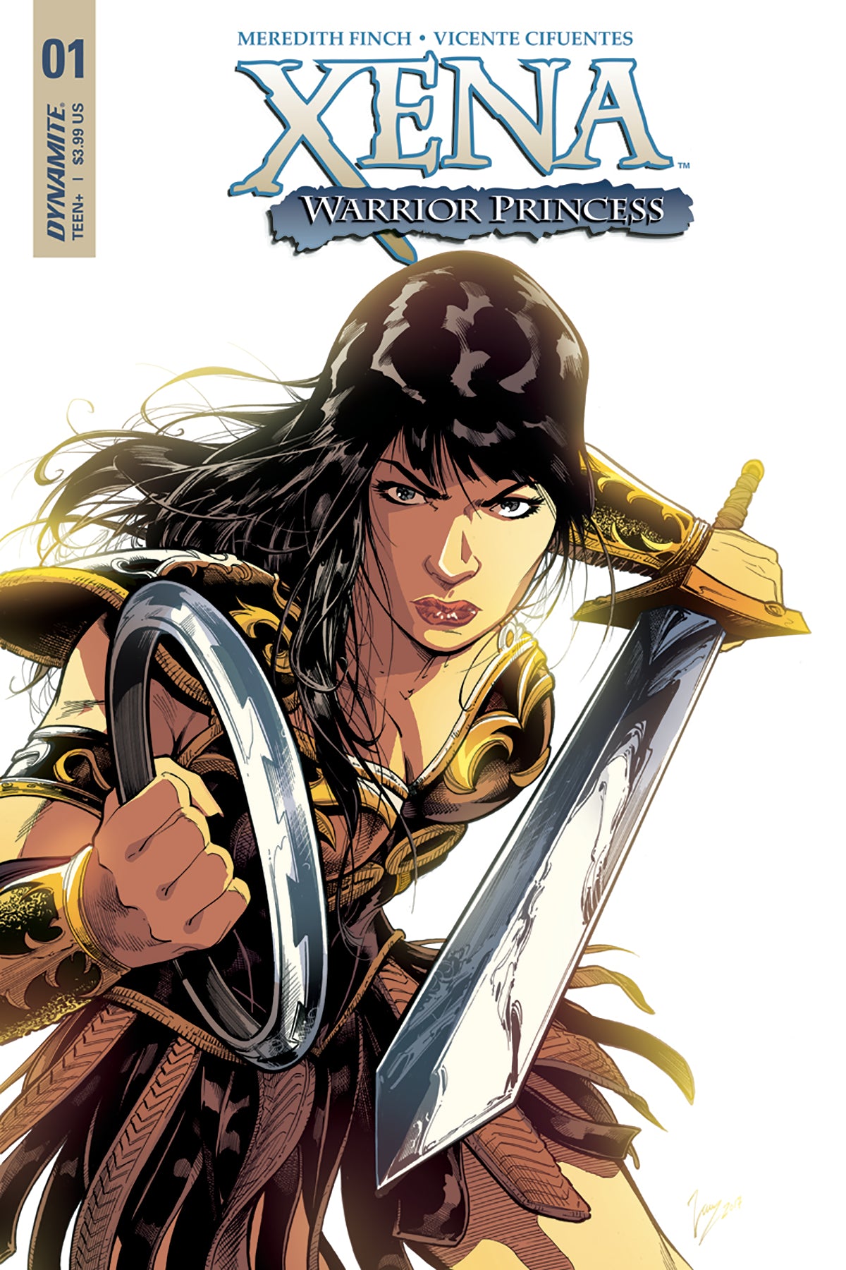XENA #1 (OF 5) CVR B CIFUENTES COVER