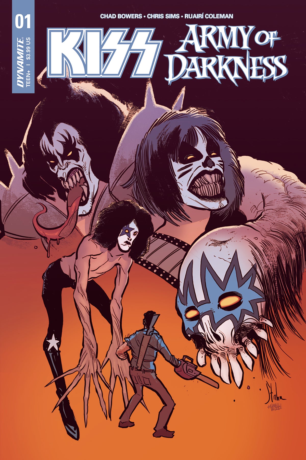 KISS AOD #1 (OF 5) CVR A STRAHM COVER