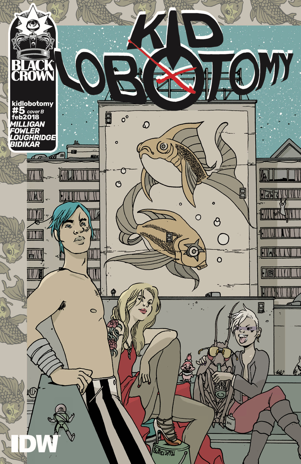 KID LOBOTOMY #5 CVR B GRAHAM (MR) COVER