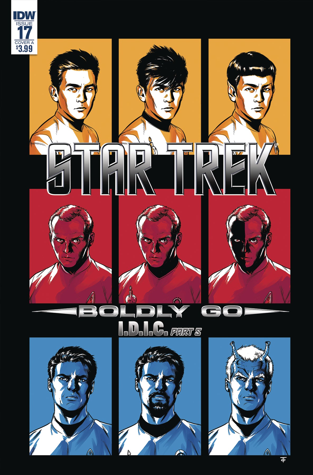 STAR TREK BOLDLY GO #17 CVR ATO COVER