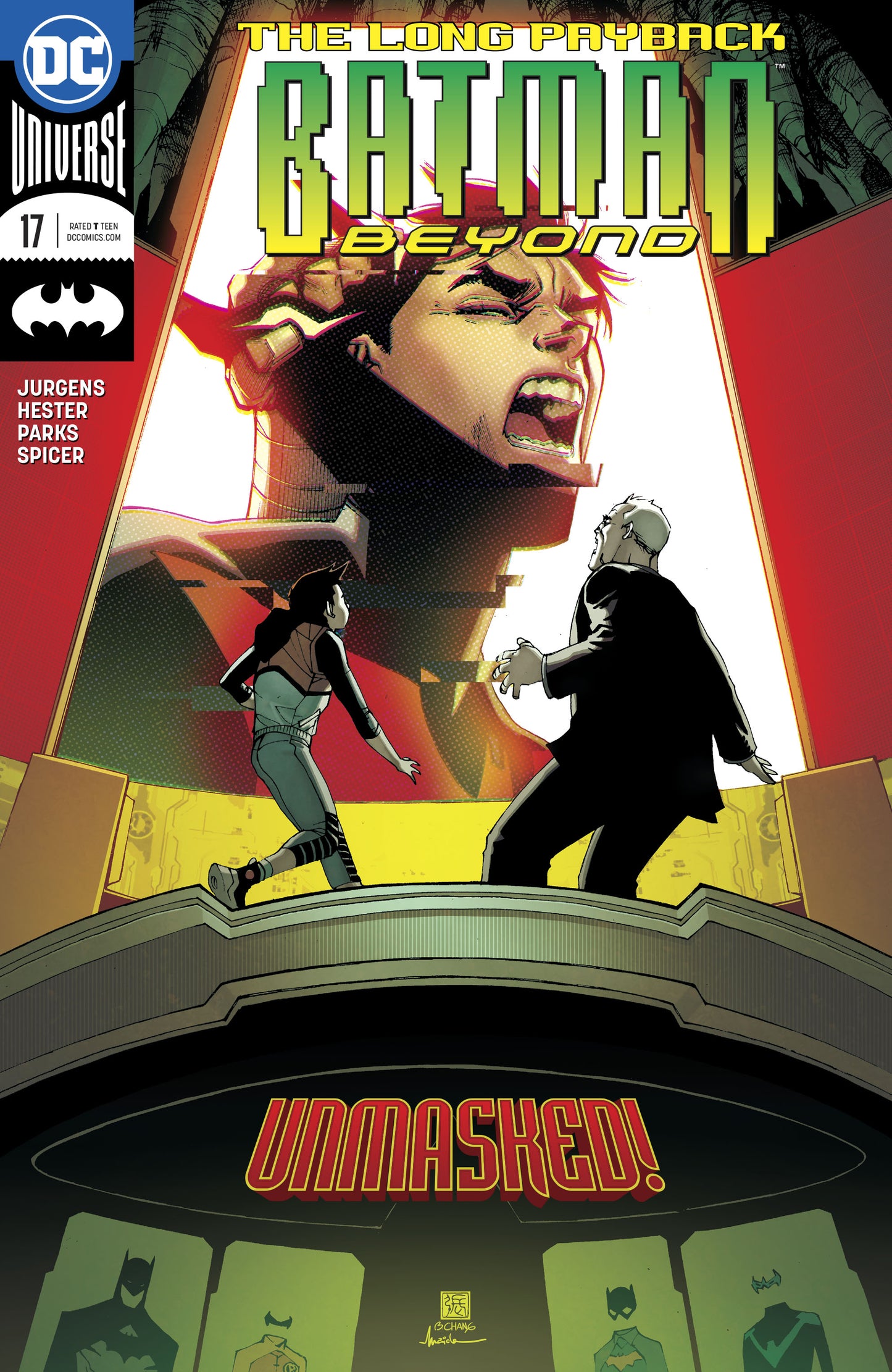 BATMAN BEYOND #17 COVER