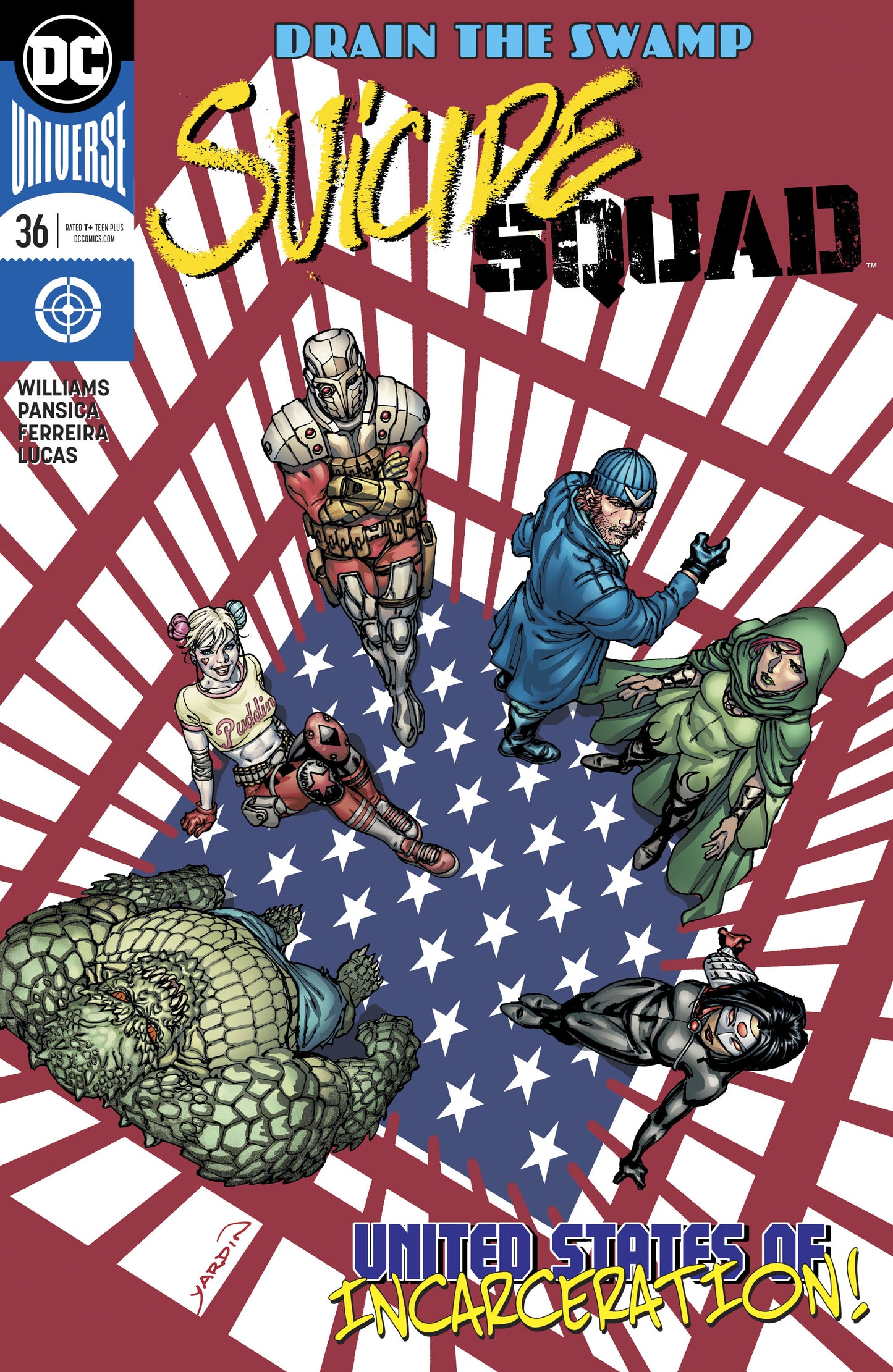 SUICIDE SQUAD #36 COVER