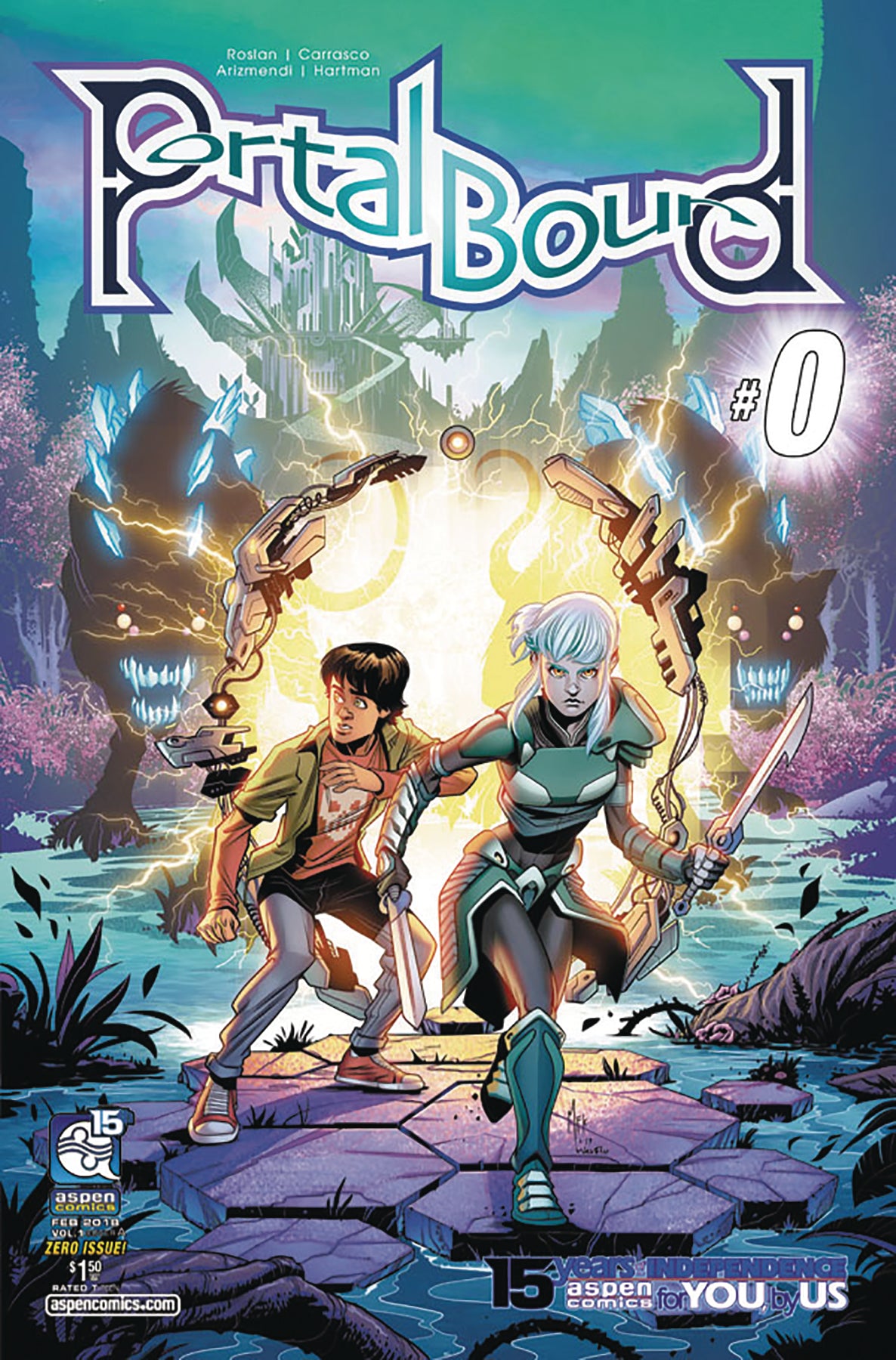 PORTAL BOUND #0 (OF 5) CVR A ARIZMENDI COVER