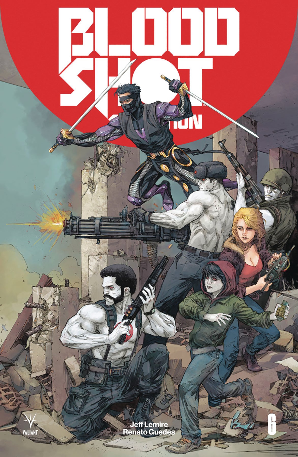 BLOODSHOT SALVATION #6 CVR A ROCAFORT (NEW ARC) COVER