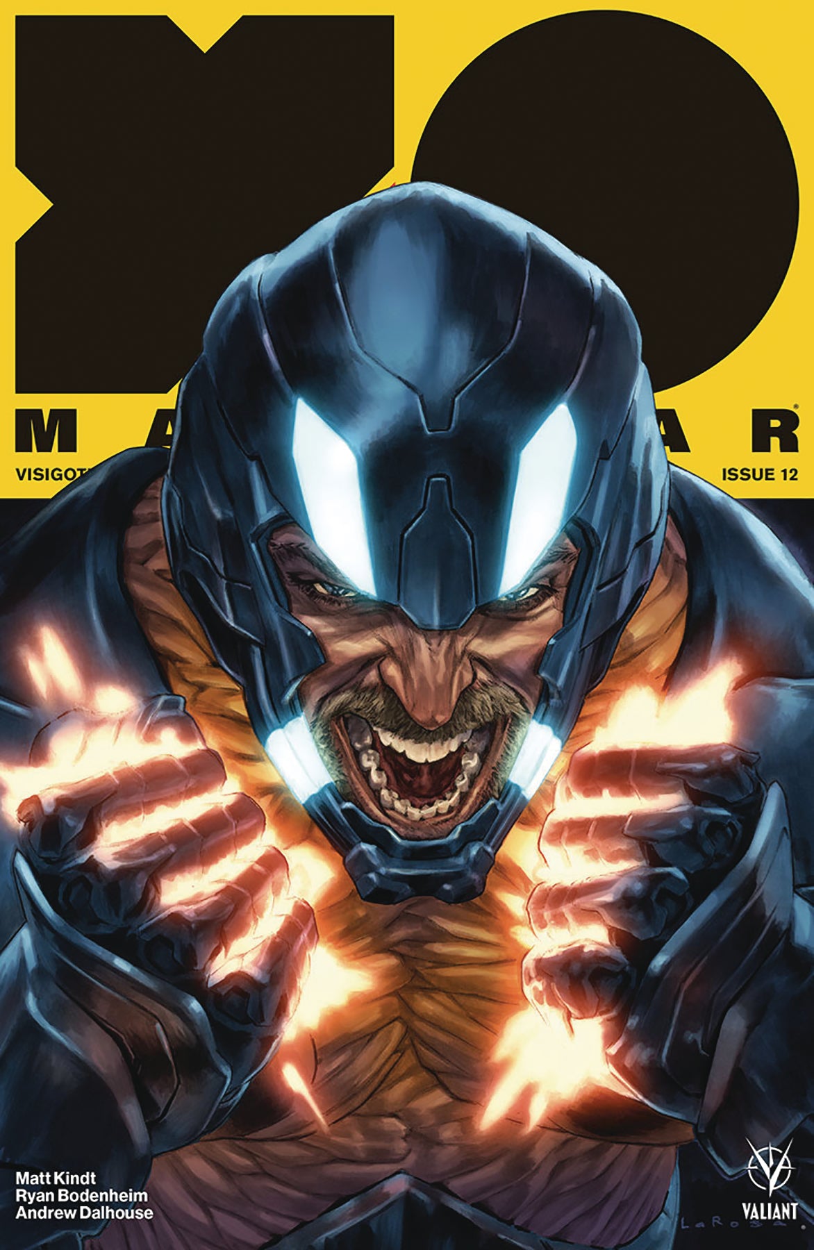 X-O MANOWAR (2017) #12 CVR A LAROSA COVER