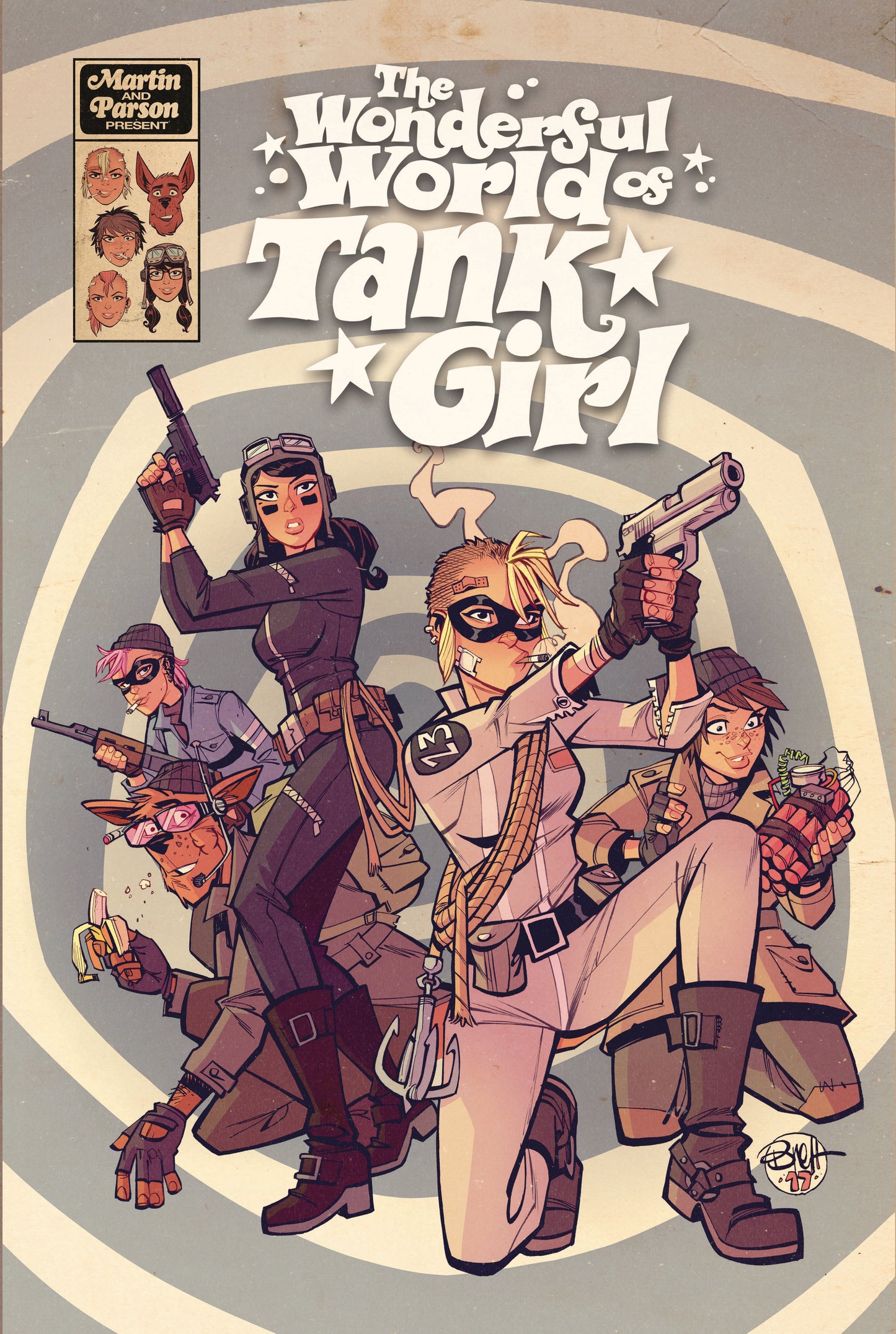 WONDERFUL WORLD OF TANK GIRL TP (MR) COVER