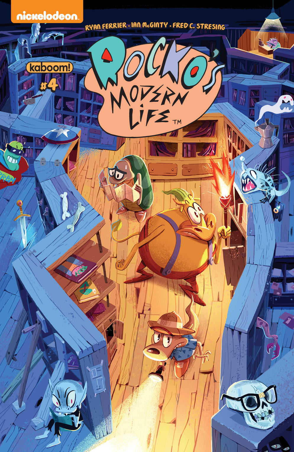 ROCKOS MODERN LIFE #4 COVER