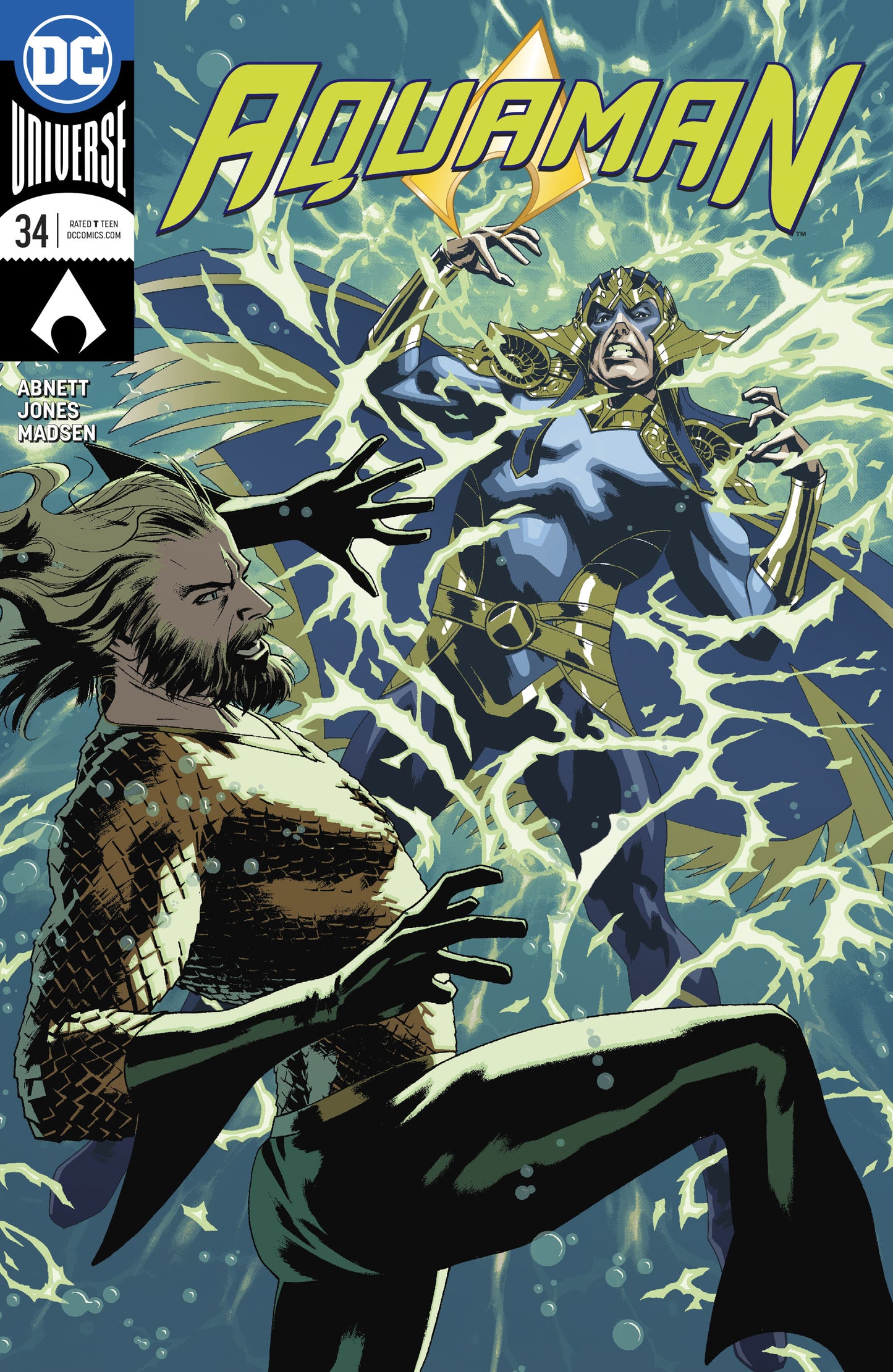 AQUAMAN #34 VAR ED COVER