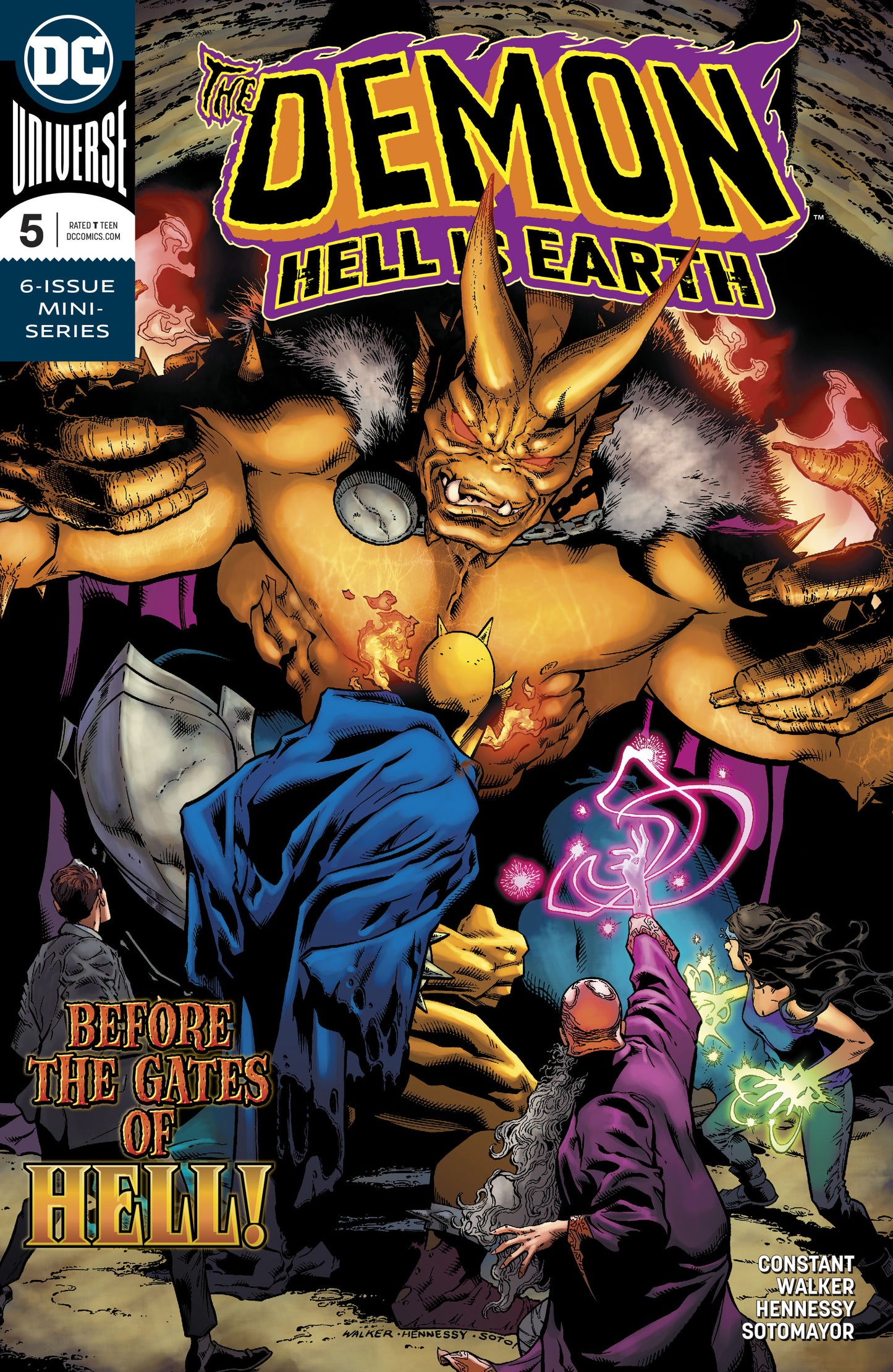 DEMON HELL IS EARTH #5 (OF 6) COVER