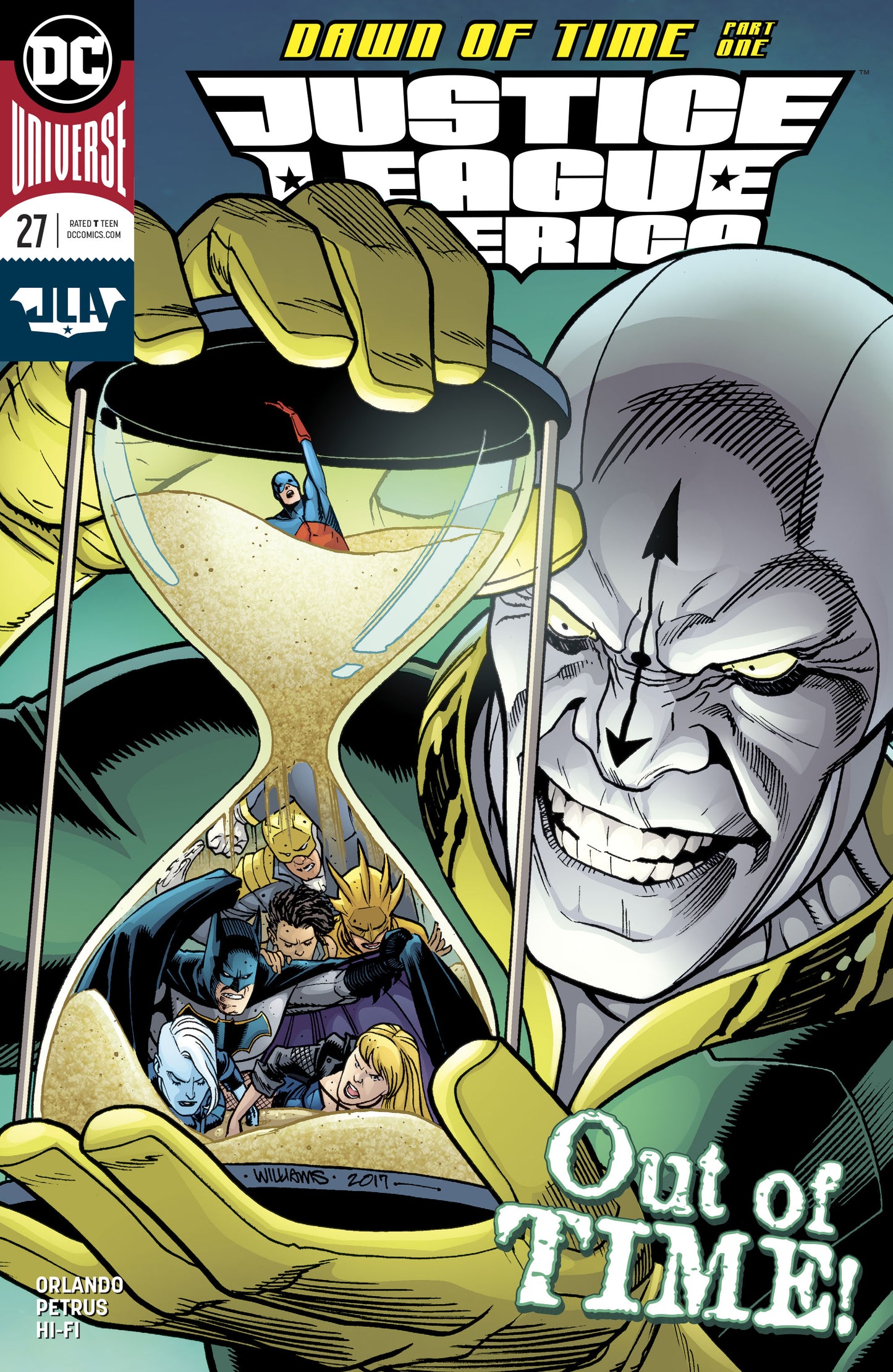 JUSTICE LEAGUE OF AMERICA #27 COVER