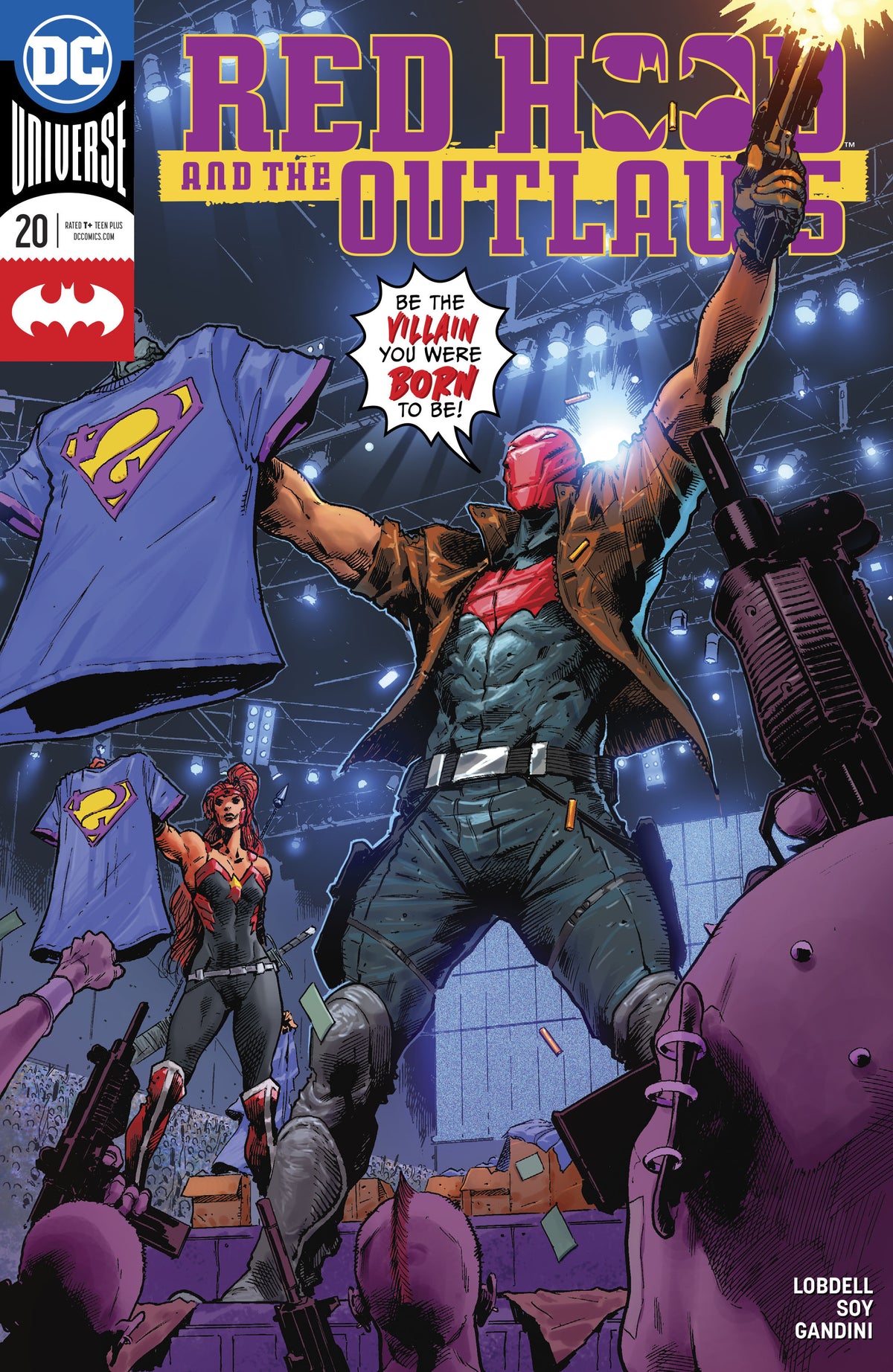 RED HOOD AND THE OUTLAWS #20 COVER