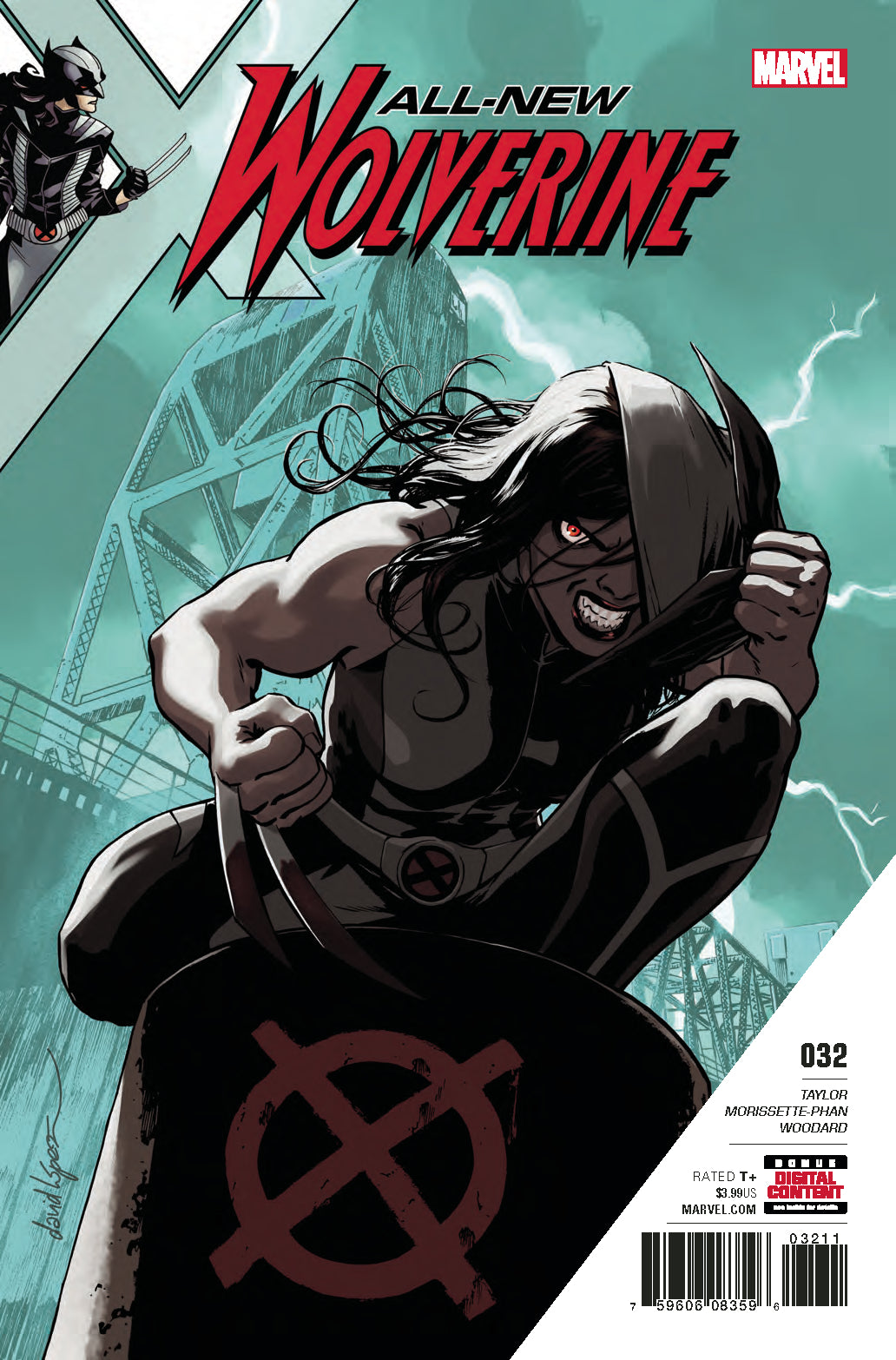 ALL NEW WOLVERINE #32 LEG COVER