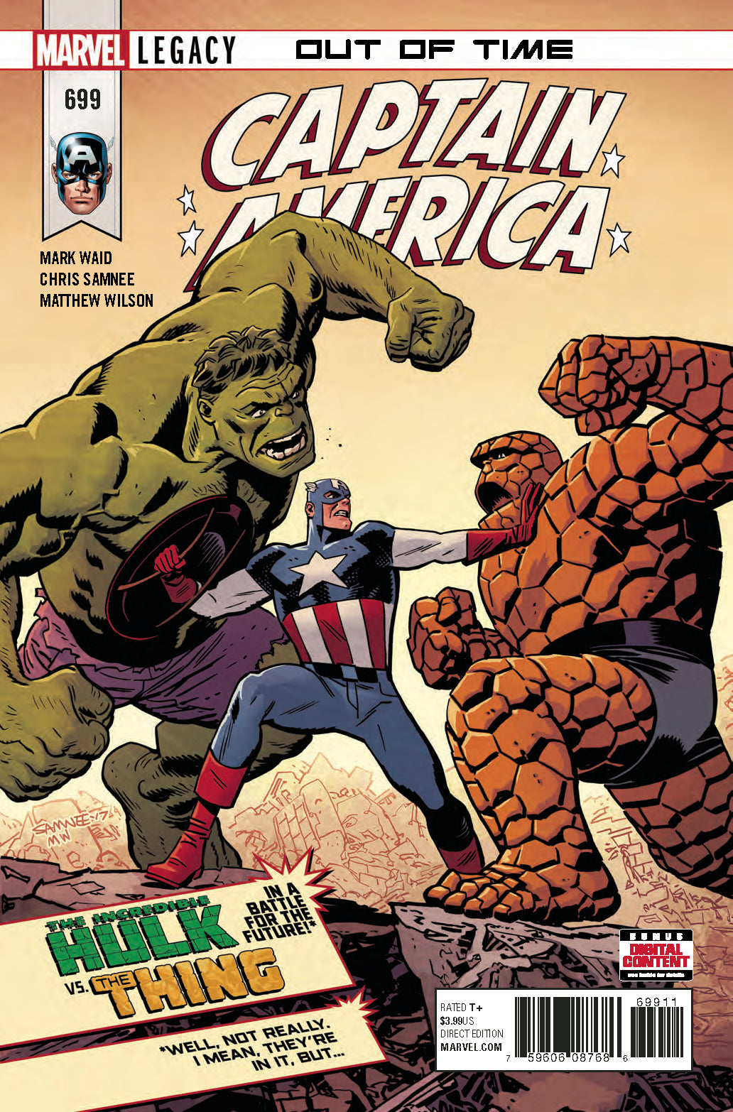 CAPTAIN AMERICA #699 LEG COVER
