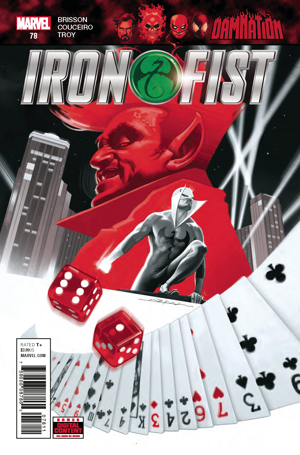 IRON FIST #78 LEG COVER