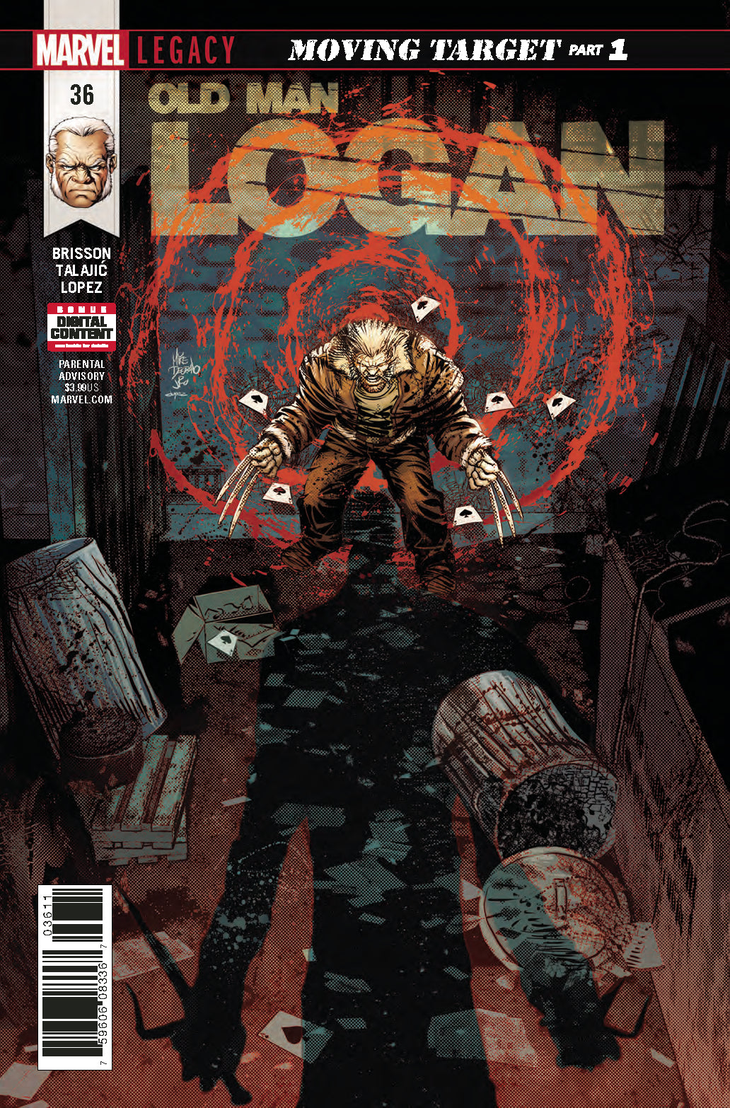 OLD MAN LOGAN #36 LEG COVER