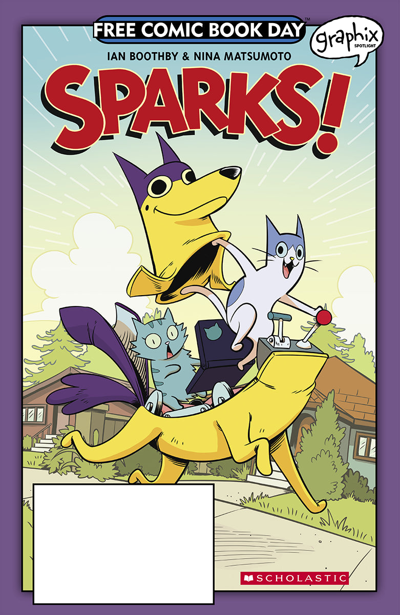 FCBD 2018 GRAPHIX SPOTLIGHT SPARKS COVER