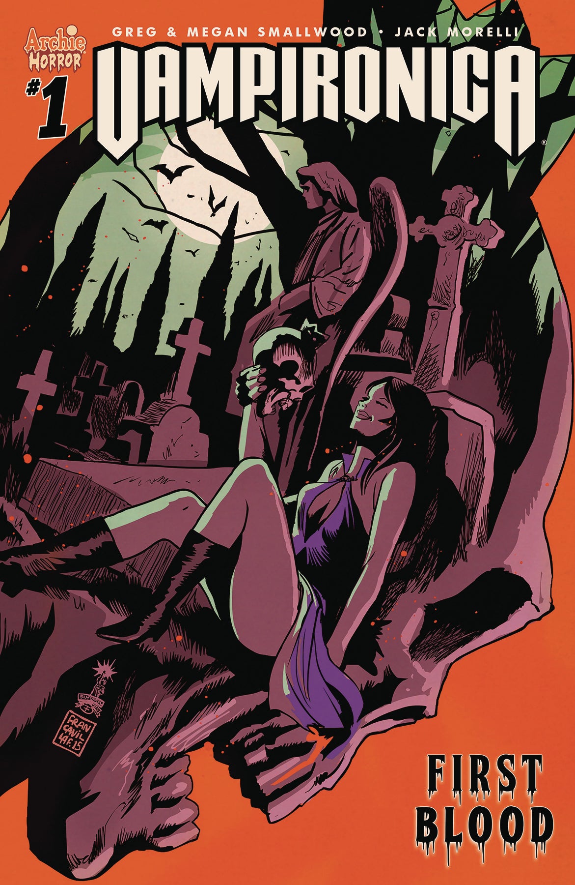 VAMPIRONICA #1 CVR B FRANCAVILLA COVER
